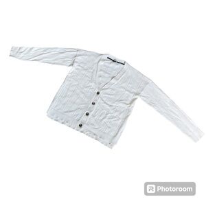 Denver Hayes Large Cotton blend Button Down Sweater Bundle and Save